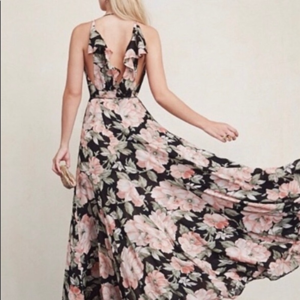 Reformation | Arianna Maxi Wrap Dress - Picture 4 of 5